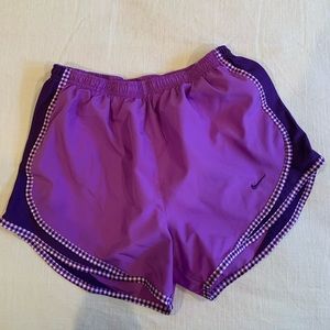 Purple Nike Dri-Fit Shorts